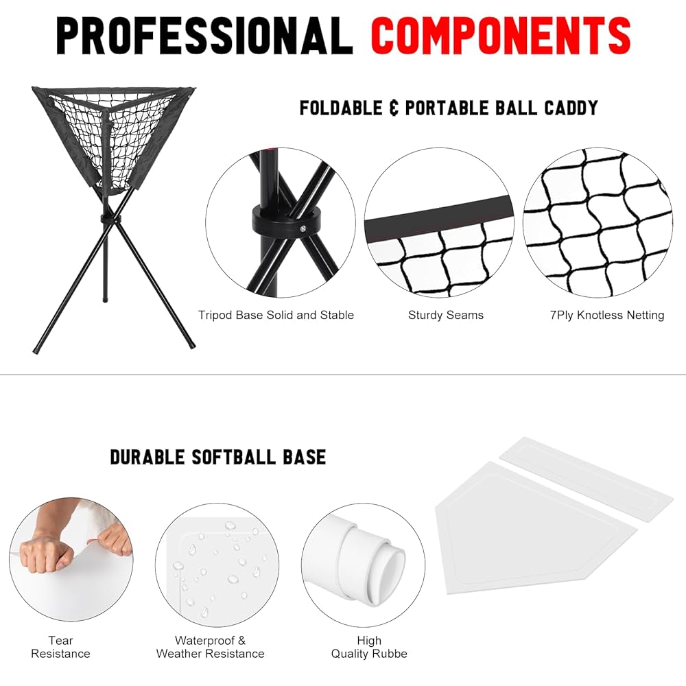 ネット　９ｍ×２ｍ Amazon.com: VAVOSPORT 9-Square Pitching Target Net Set
